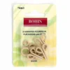 Agrafes fourreur x3- Beige -25mm - Bohin