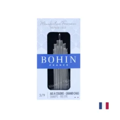 Aiguilles à coudre assorties couture main "Grand Chas" BOHIN N°3/9