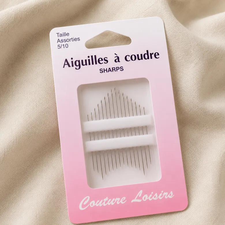 Aiguilles à coudre – Assortiment Tailles 5/10