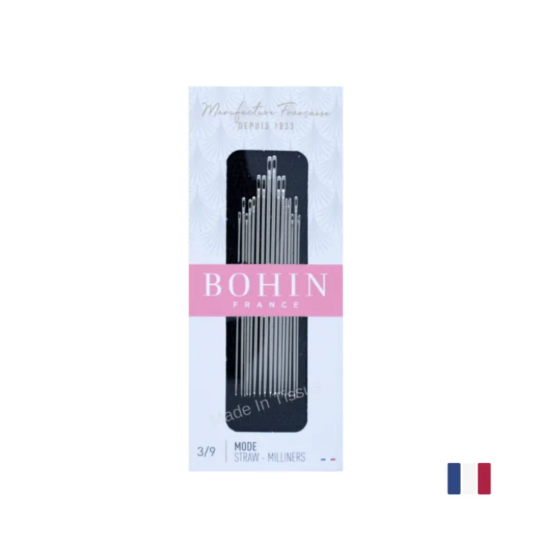 Aiguilles à coudre à la main MODE Bohin assortiment n°3/9