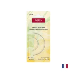 Aiguilles courbes N°2 & N°4 Bohin