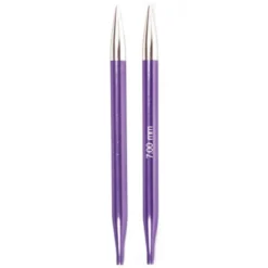 Aiguilles à tricoter Knit pro : Circulaire, Interchangeables, Standard, "zing" 7mm