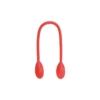 Anses de sac patte d'éléphant coloris rouge - 60 cm
