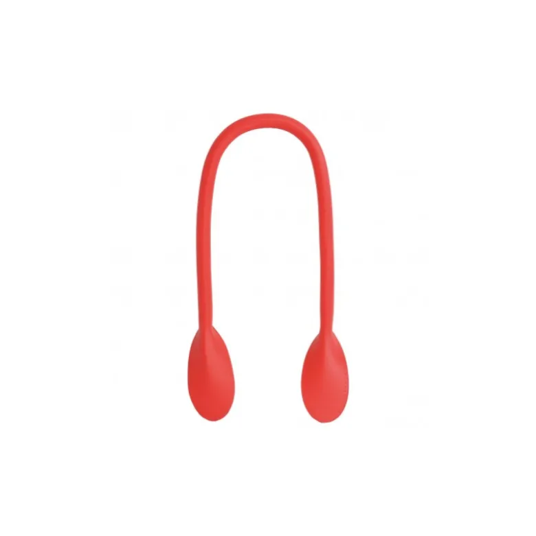 Anses de sac patte d'éléphant coloris rouge - 60 cm