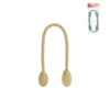 Anses de sac patte d'éléphant coloris beige - 60 cm