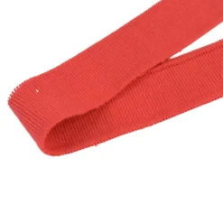 Bande pour embout de manche de polo rouge Hermès - OEKO TEX - 143cm