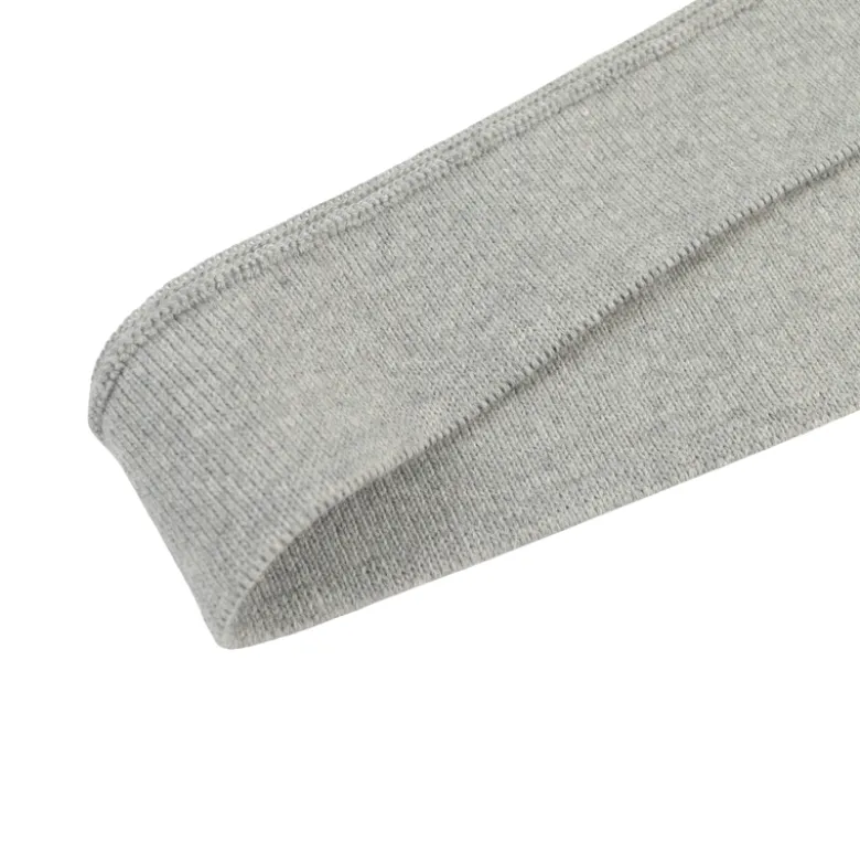 Bande pour embout de manche de polo gris chiné - OEKO TEX - 143cm