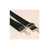Bandoulière Sangle bicolore 40mm - Noir