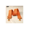Bandoulière Sangle ethnique orange et or - 40mm