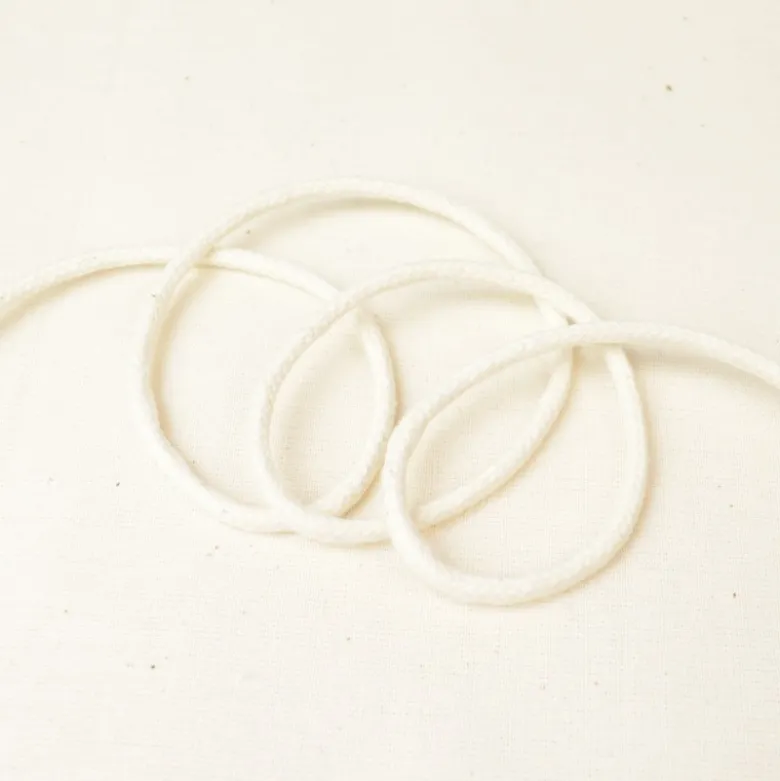 bobine cordon en coton tressé de 2 mm, 46m.