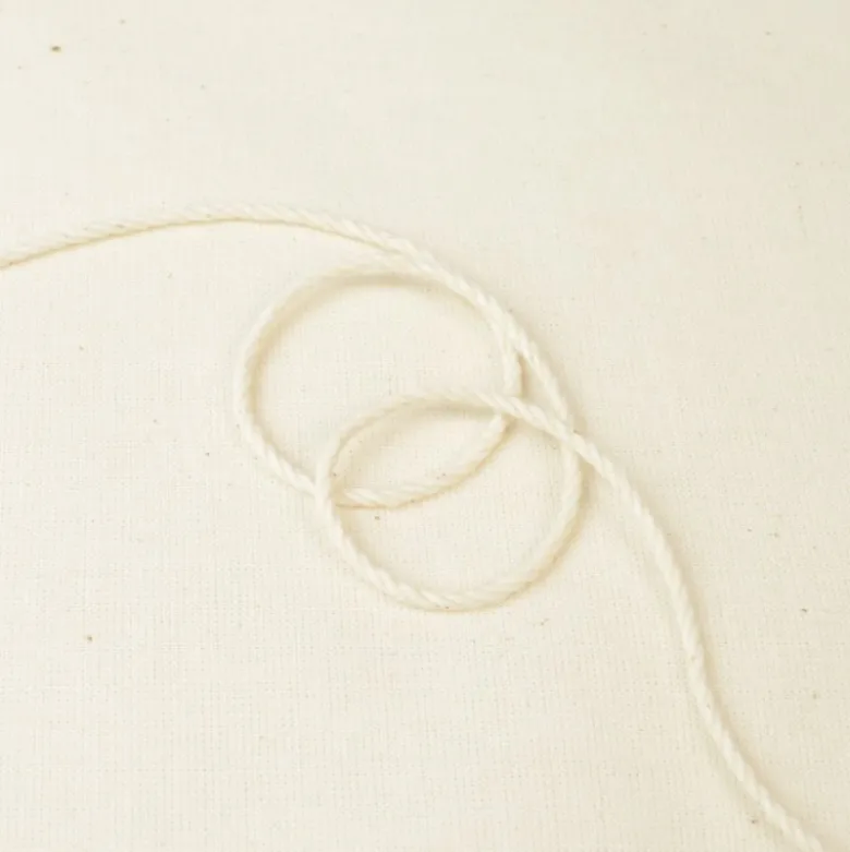 bobine de ficelle cordon en coton cablé de 2 mm