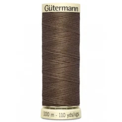 Bobine de Fil pour tout coudre Gutermann 100 m - N°815 marron