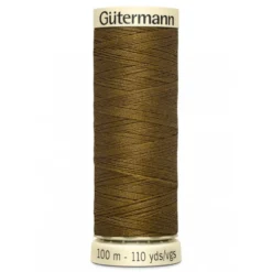 Bobine de Fil pour tout coudre Gutermann 100 m - N°288 marron