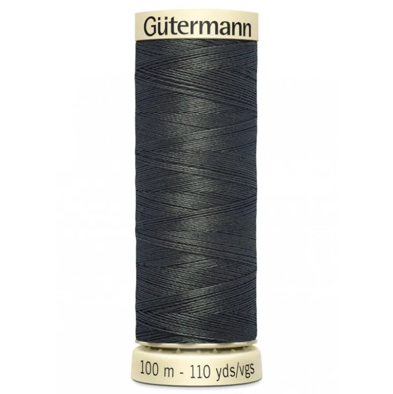 Bobine de Fil pour tout coudre Gutermann 100 m - N°636 gris