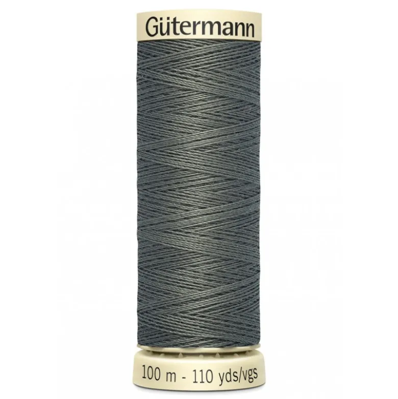 Bobine de Fil pour tout coudre Gutermann 100 m - N°635 gris