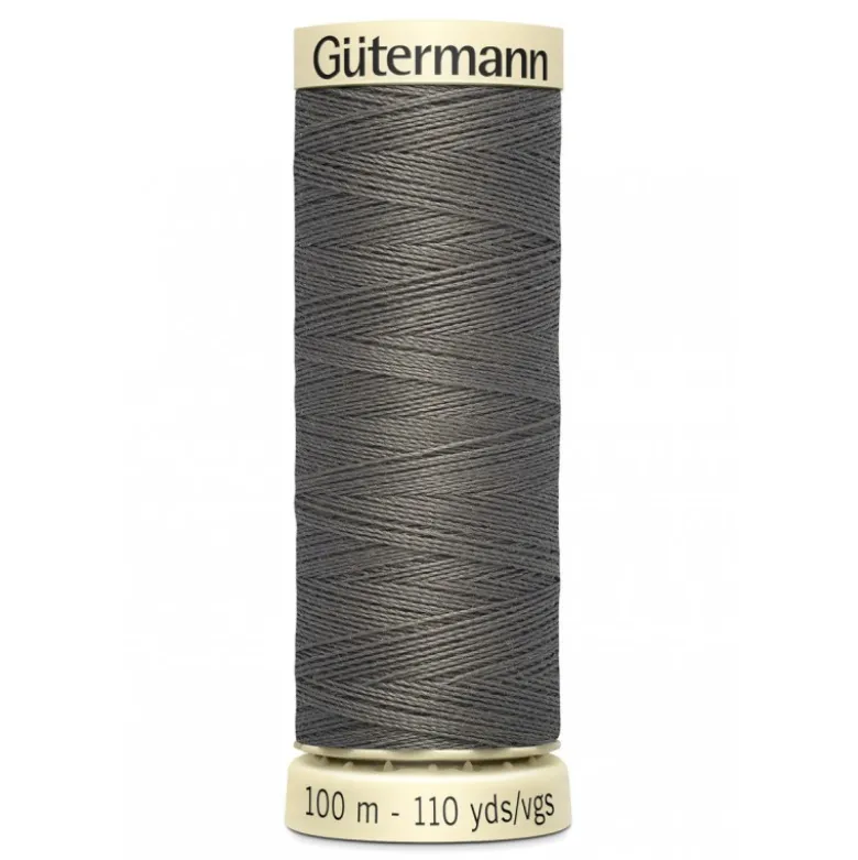 Bobine de Fil pour tout coudre Gutermann 100 m - N°35 gris