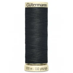 Bobine de Fil pour tout coudre Gutermann 100 m - N°542 gris