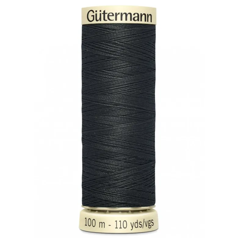Bobine de Fil pour tout coudre Gutermann 100 m - N°542 gris