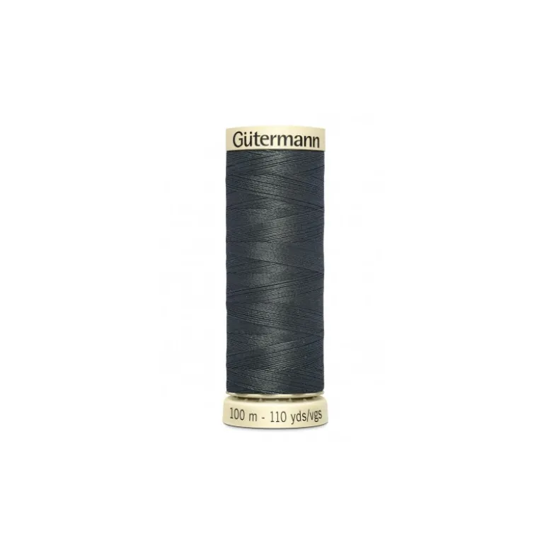 Bobine de Fil pour tout coudre Gutermann 100 m - N°141 gris