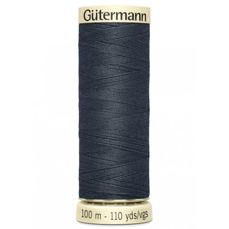 Bobine de Fil pour tout coudre Gutermann 100 m - N°95 gris