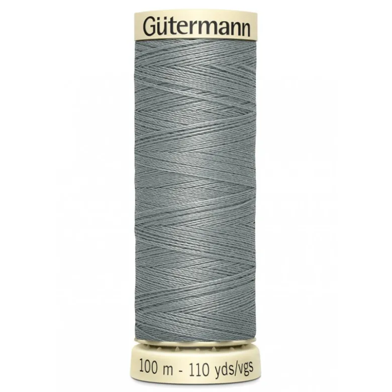 Bobine de Fil pour tout coudre Gutermann 100 m - N°545 gris