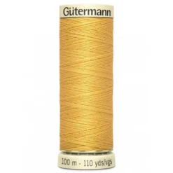 Bobine de Fil pour tout coudre Gutermann 100 m - N°488 jaune