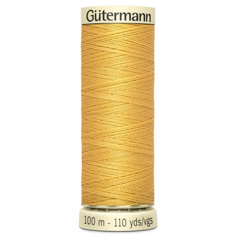 Bobine de Fil pour tout coudre Gutermann 100 m - N°488 jaune