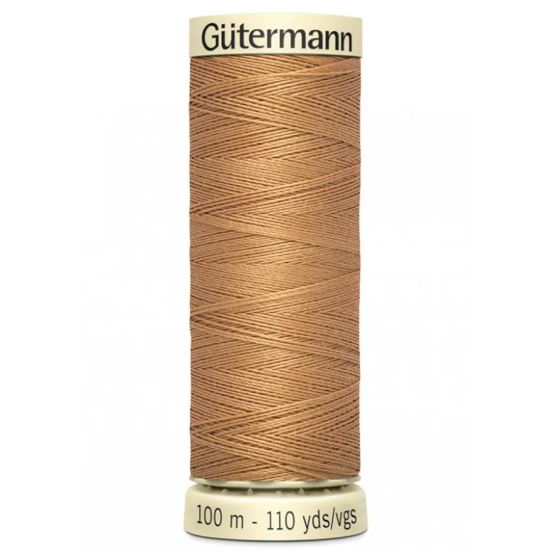 Bobine de Fil pour tout coudre Gutermann 100 m - N°307 marron