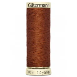 Bobine de Fil pour tout coudre Gutermann 100 m - N°934 cognac