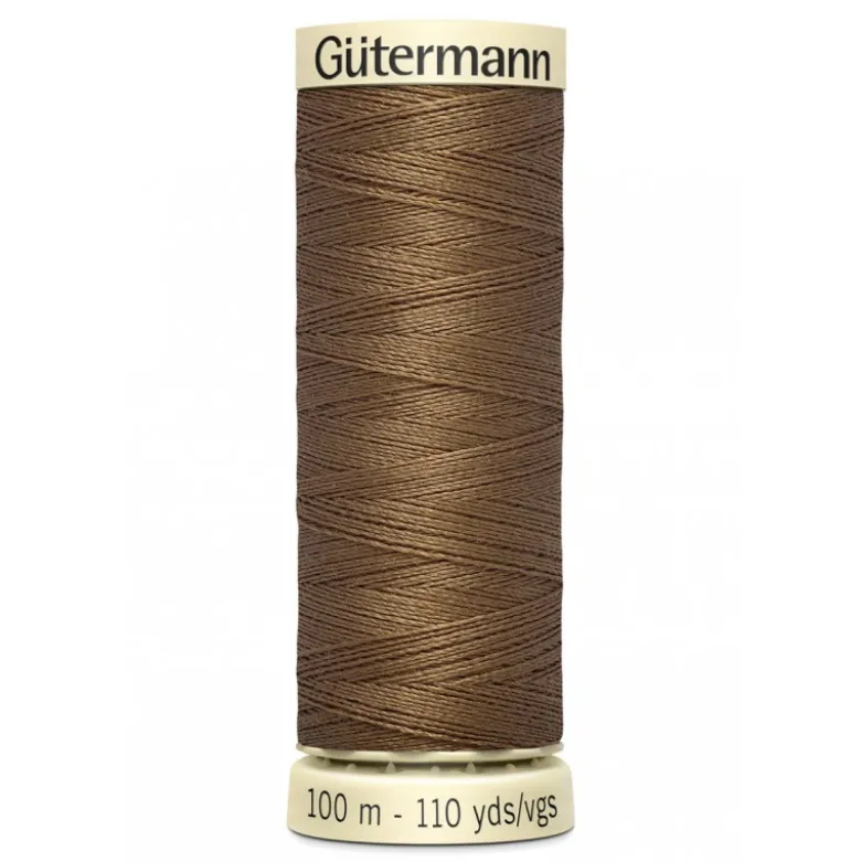 Bobine de Fil pour tout coudre Gutermann 100 m - N°851 marron