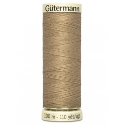 Bobine de Fil pour tout coudre Gutermann 100 m - N°265 sable