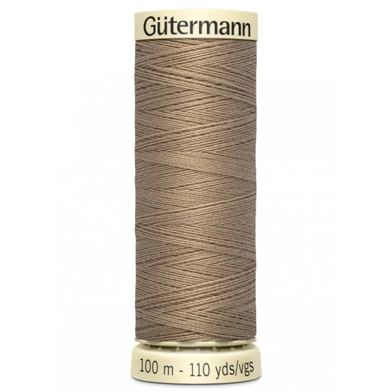 Bobine de Fil pour tout coudre Gutermann 100 m - N°868 beige