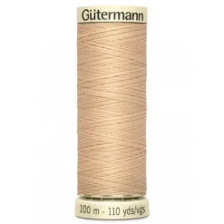 Bobine de Fil pour tout coudre Gutermann 100 m - N°421 beige