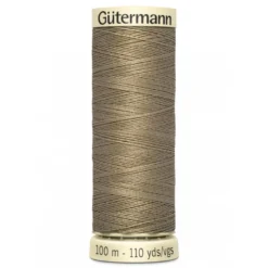 Bobine de Fil pour tout coudre Gutermann 100 m - N°208 taupe