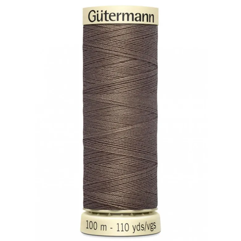 Bobine de Fil pour tout coudre Gutermann 100 m - N°439 marron