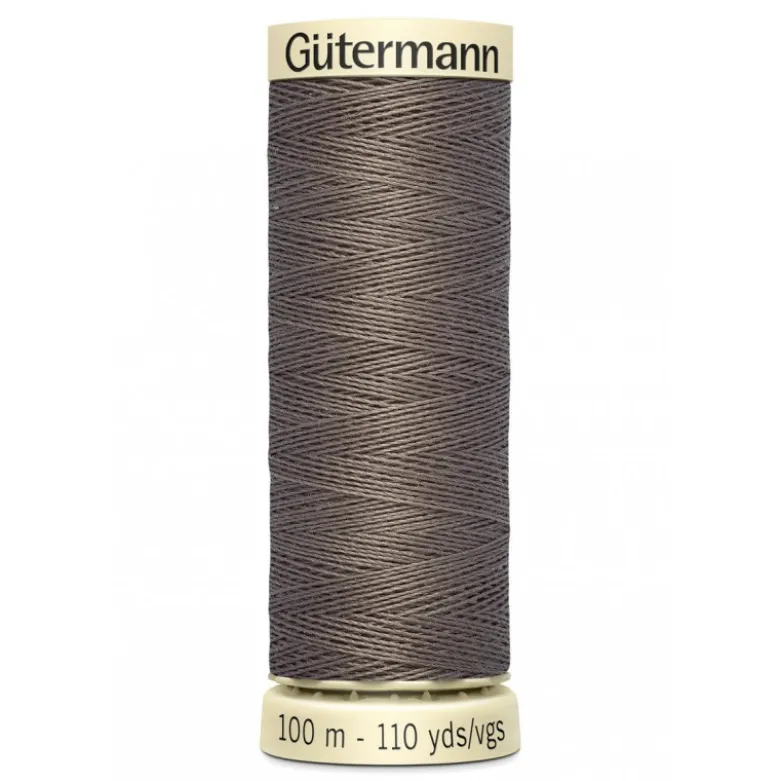 Bobine de Fil pour tout coudre Gutermann 100 m - N°469 marron gris