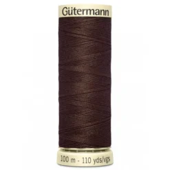 Bobine de Fil pour tout coudre Gutermann 100 m - N°774 chocolat