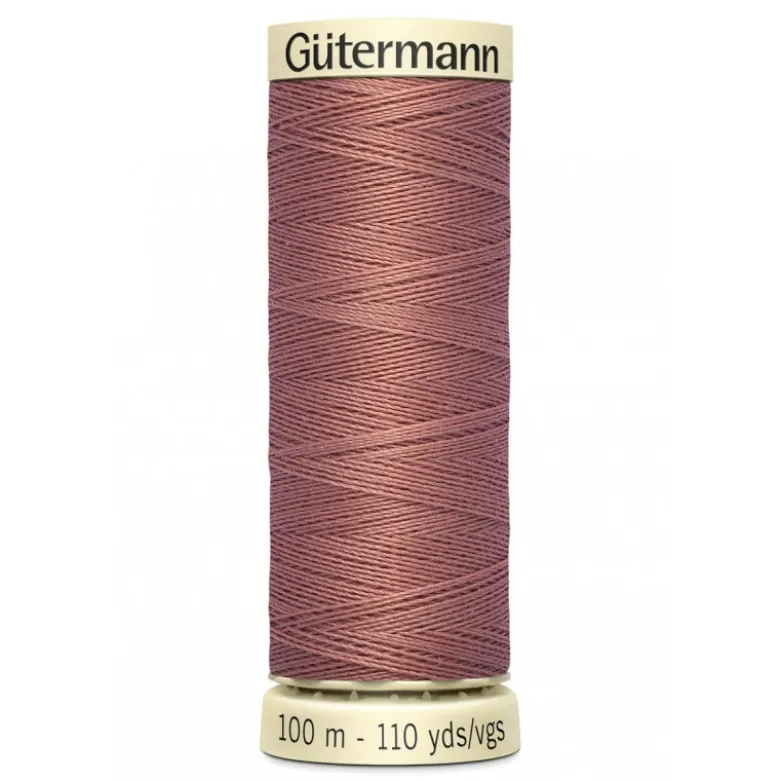 Bobine de Fil pour tout coudre Gutermann 100 m - N°245 vieux rose