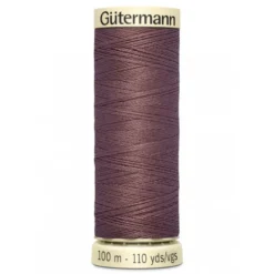 Bobine de Fil pour tout coudre Gutermann 100 m - N°428 marron chaud