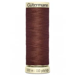 Bobine de Fil pour tout coudre Gutermann 100 m - N°478 chocolat