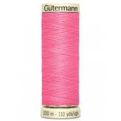 Bobine de Fil pour tout coudre Gutermann 100 m - N°728 rose