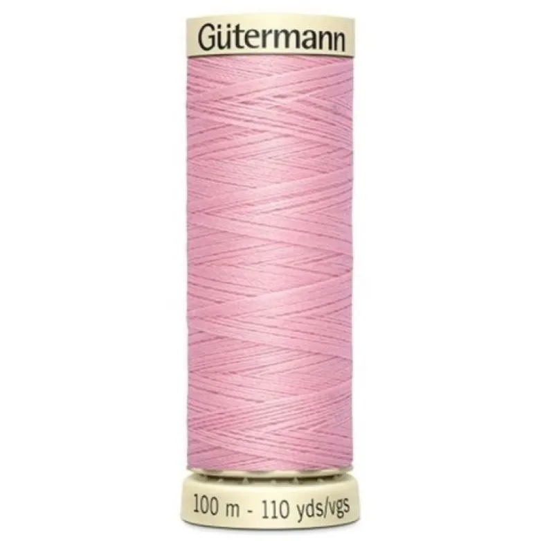 Bobine de Fil pour tout coudre Gutermann 100 m - N°660 rose