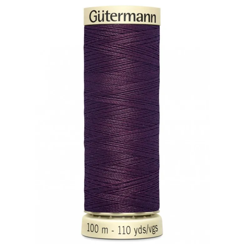 Bobine de Fil pour tout coudre Gutermann 100 m - N°517 violet foncé