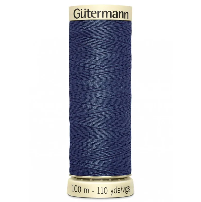 Bobine de Fil pour tout coudre Gutermann 100 m - N°593 bleu