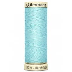 Bobine de Fil pour tout coudre Gutermann 100 m - N°53 bleu clair