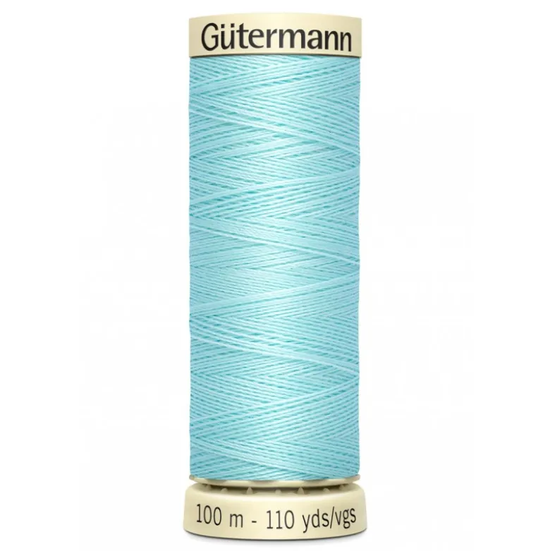 Bobine de Fil pour tout coudre Gutermann 100 m - N°53 bleu clair