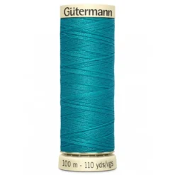 Bobine de Fil pour tout coudre Gutermann 100 m - N°55 bleu turquoise