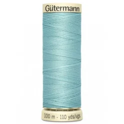 Bobine de Fil pour tout coudre Gutermann 100 m - N°331 bleu ciel