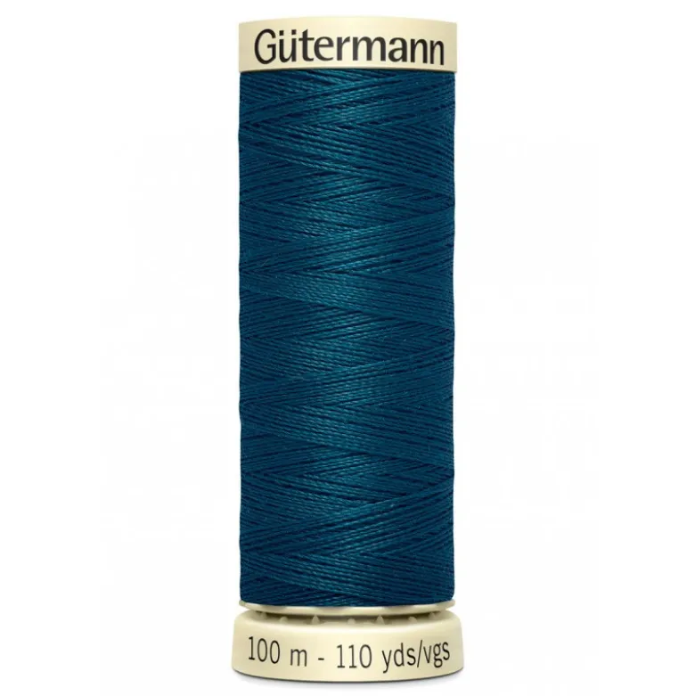 Bobine de Fil pour tout coudre Gutermann 100 m - N°870 bleu
