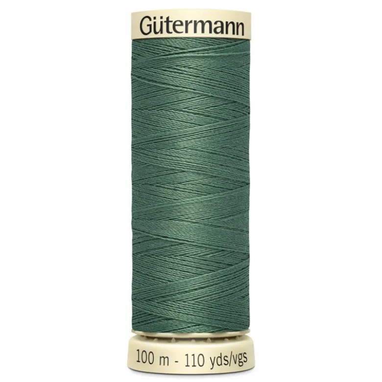 Bobine de Fil pour tout coudre Gutermann 100 m - N°553 vert
